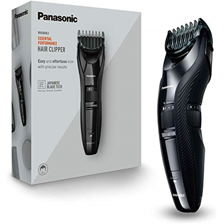 Panasonic Hair clipper ER-GC53 Corded/ Cordless, Wet & Dry, Number of length steps 19, Step precise 0.5 mm, Black matu, bārdas Trimmeris