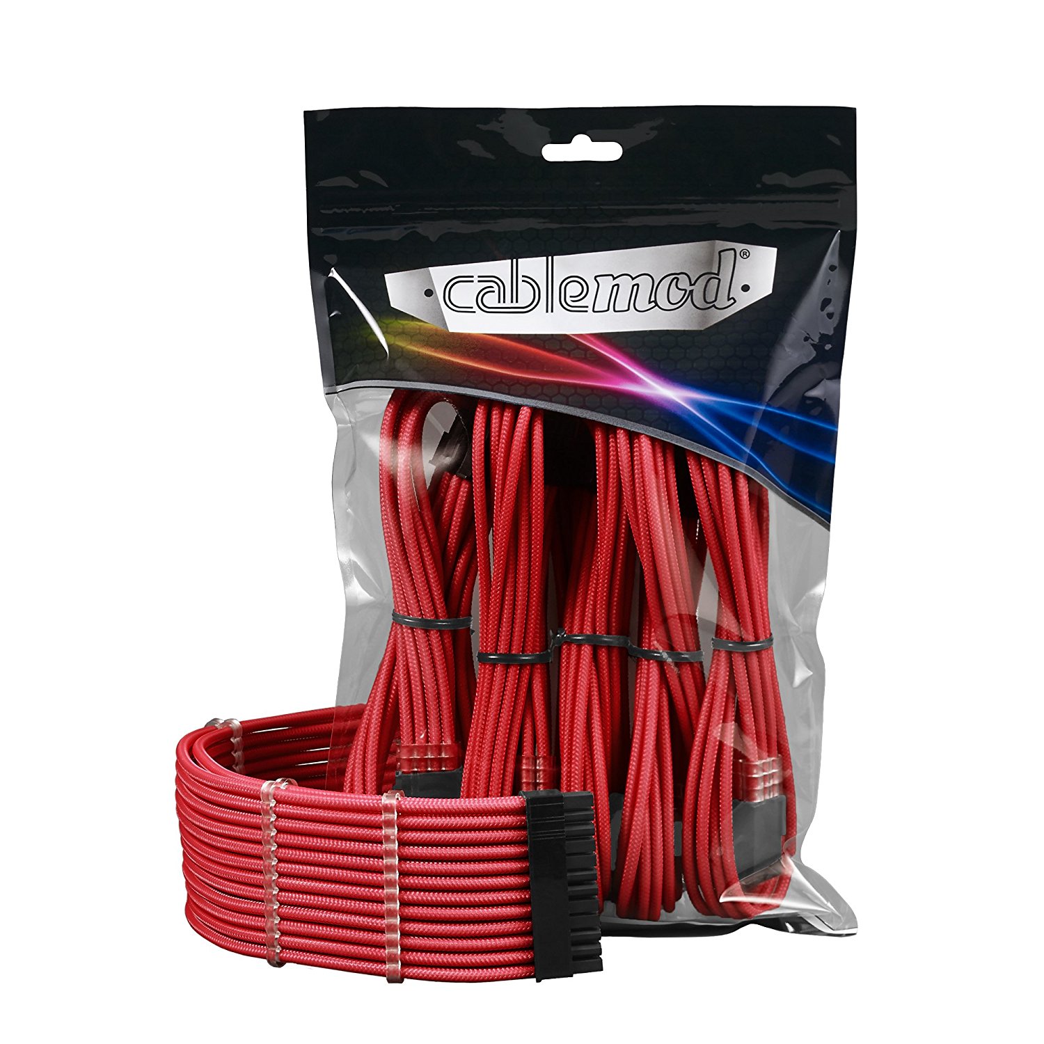 CableMod PRO Extension Kit red - ModMesh kabelis, vads