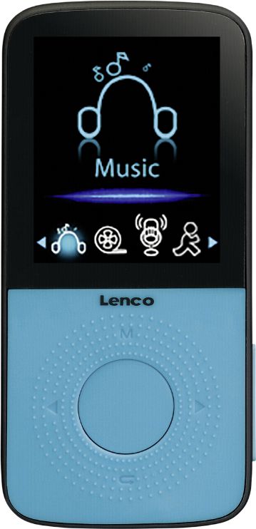 Odtwarzacz MP3 Lenco Blue (PODO-153B) MP3 atskaņotājs