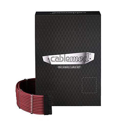 CableMod PRO C-Series Kit AXI,HXI blood - ModMesh kabelis, vads