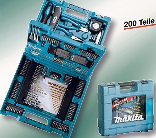 Makita D-37194 Drill Bit Set 200 Pieces (D-37194)