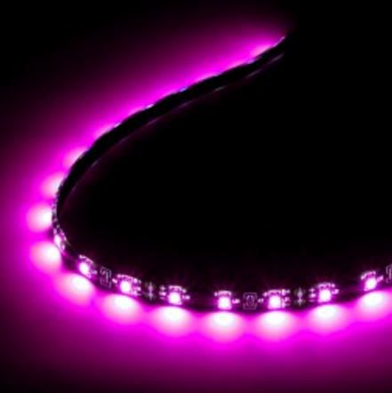 Lamptron FlexLight Pro - 24 LEDs - pink apgaismes ķermenis