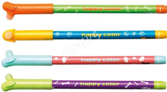 HAPPY COLOR Dlugopis wymazywalny 0,5mm (HA AKPB3171-3)