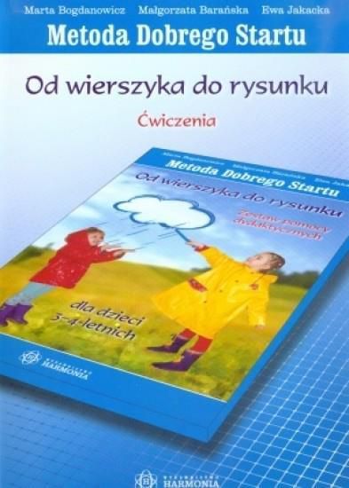 Metoda Dobrego Startu. Od wierszyka do rysunku Cw. 121718 (9788371342905) galda spēle