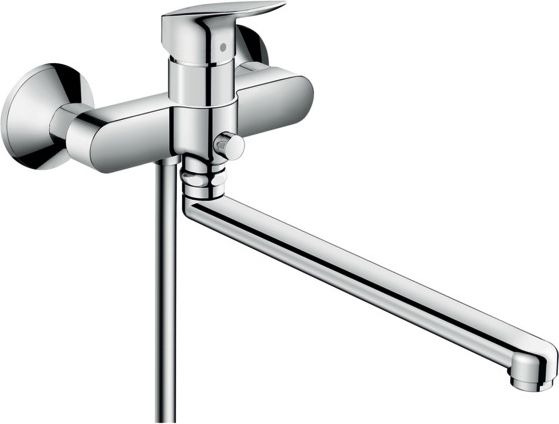 Bateria wannowa Hansgrohe Logis scienne chrom (71402000) jaucējkrāns