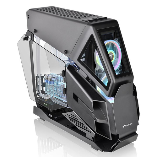 Thermaltake AH T600 TG Showcase, Tempered Glass - schwarz Datora korpuss