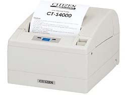 Citizen CT-S4000, USB, cutter, black 203 dpi 5711045753947 uzlīmju printeris