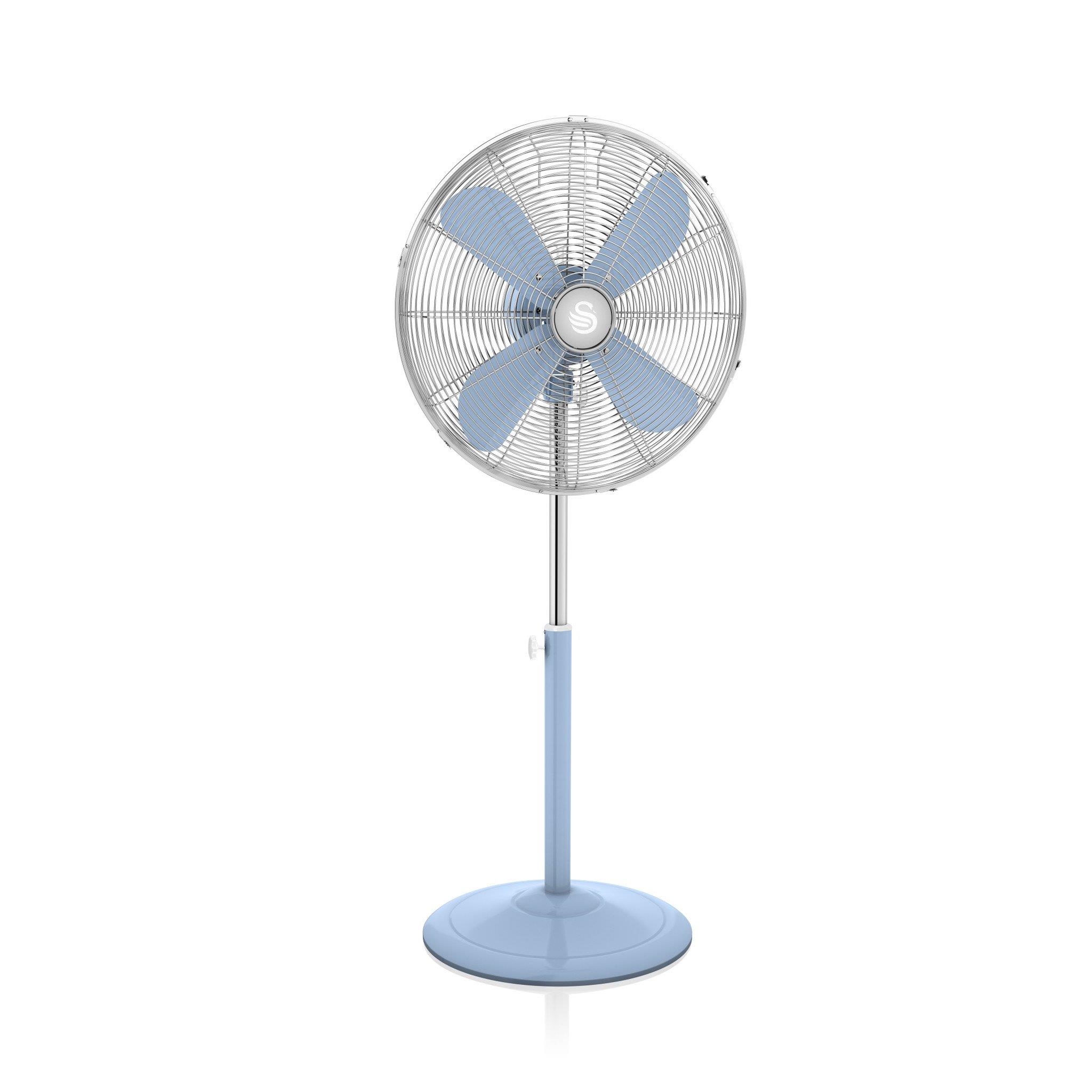 Standing fan Retro blue Klimata iekārta