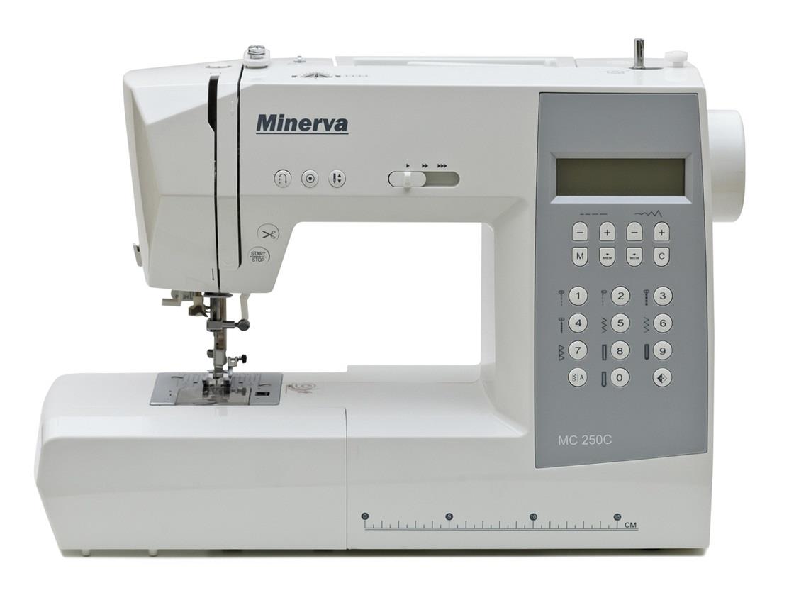 Minerva MC250C sewing machine Semi-automatic sewing machine Electromechanical Šujmašīnas