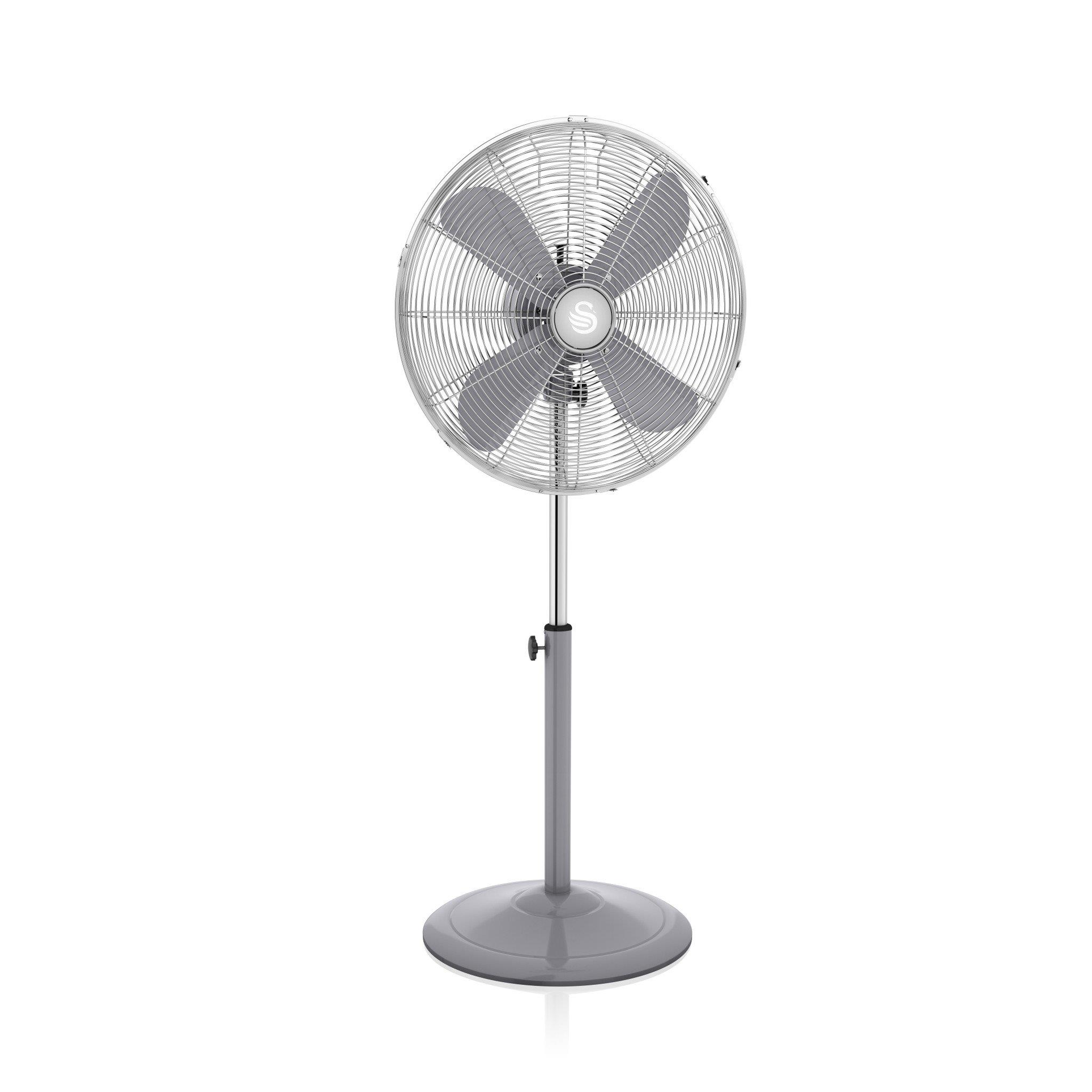 Standing fan Retro gray Klimata iekārta