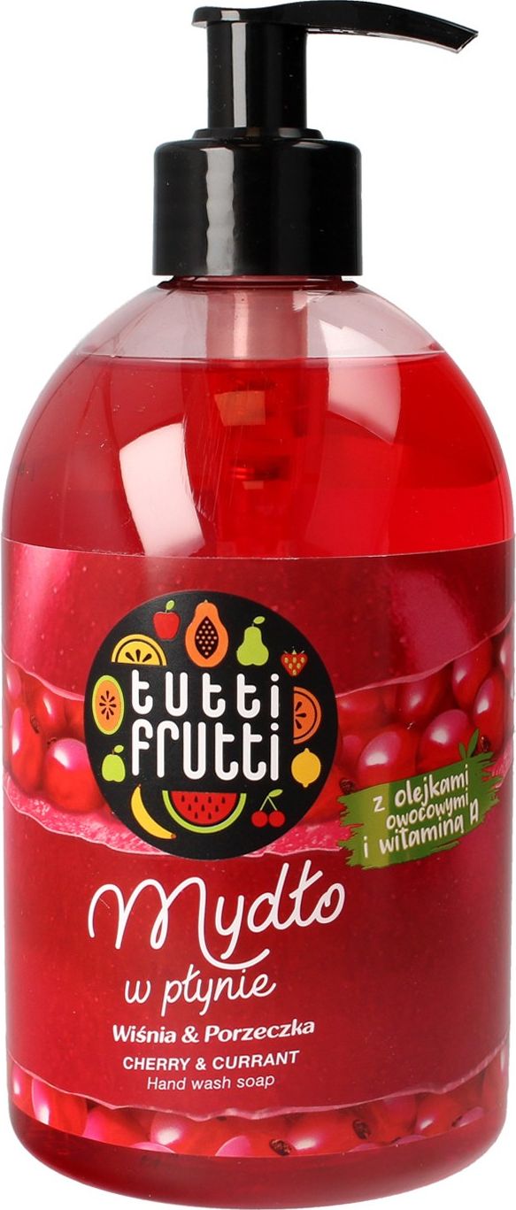 Farmona Mydlo w plynie Tutti Frutti Wisnia & Porzeczka 500ml 218805 (5900117008805)