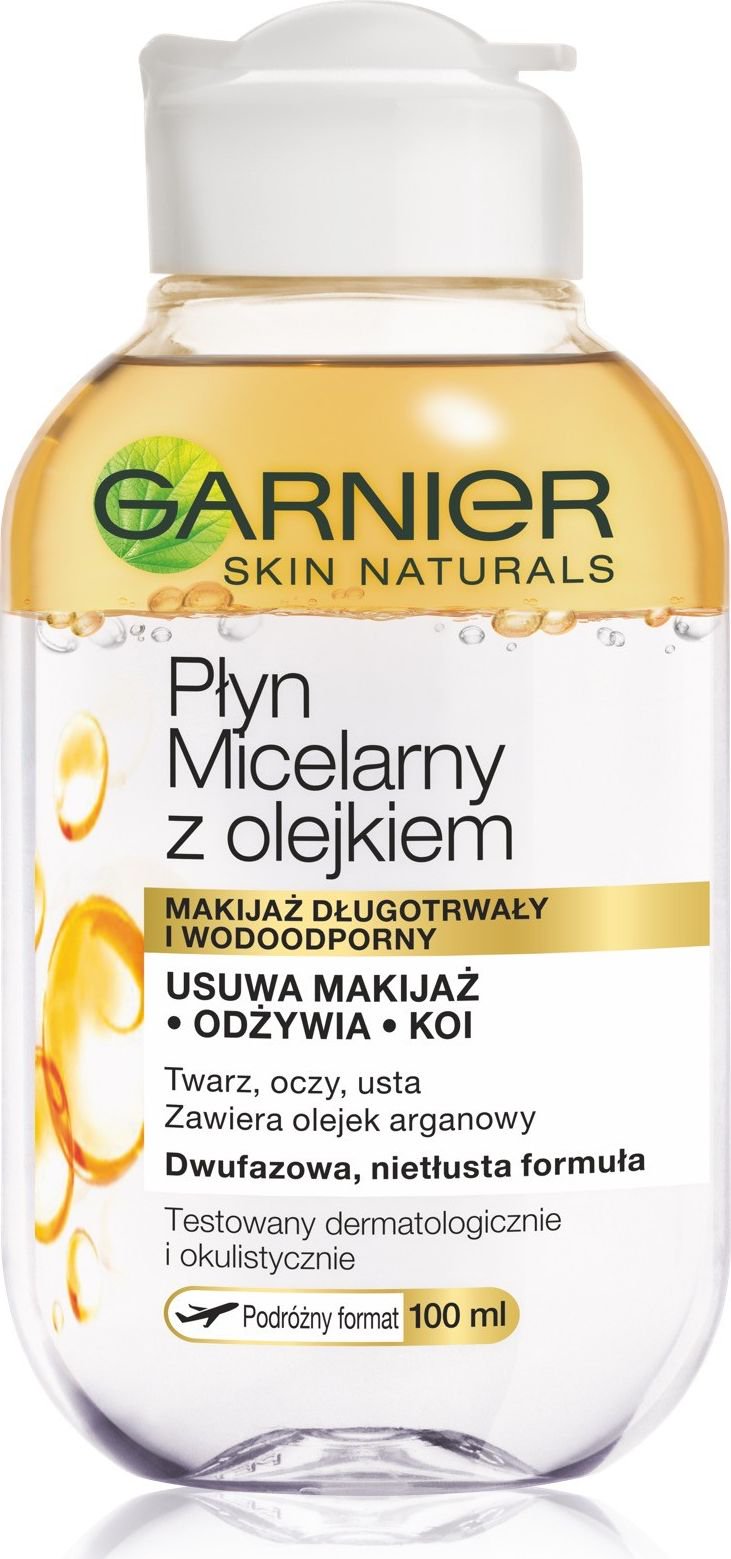 Garnier Skin Naturals Plyn micelarny z olejkiem dwufazowy 100ml 0359623 (3600542109871) kosmētikas noņēmējs