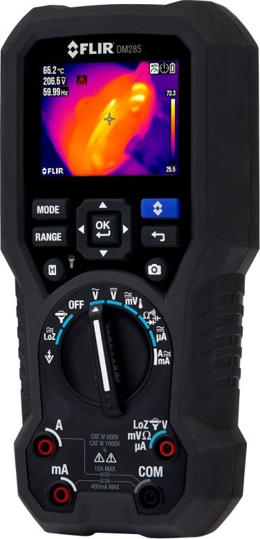 Flir IGM Trademark  Industrial Imaging Multimeter DM285 termometrs