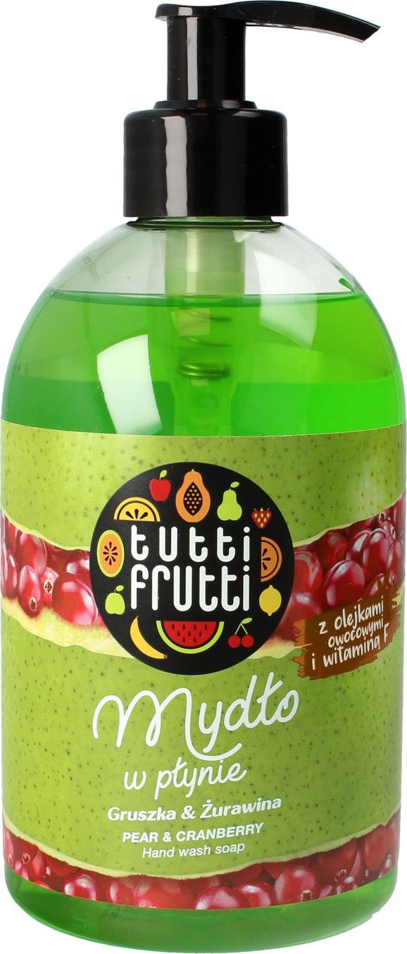 Farmona Mydlo w plynie Tutti Frutti Gruszka & Zurawina 500ml 218812 (5900117008812)