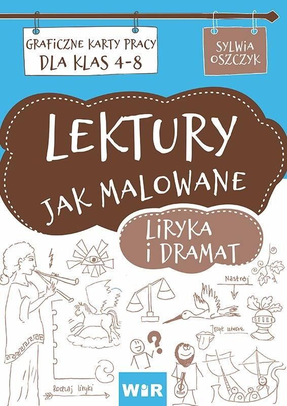 Lektury jak malowane - liryka i dramat 324657 (9788365423825) galda spēle