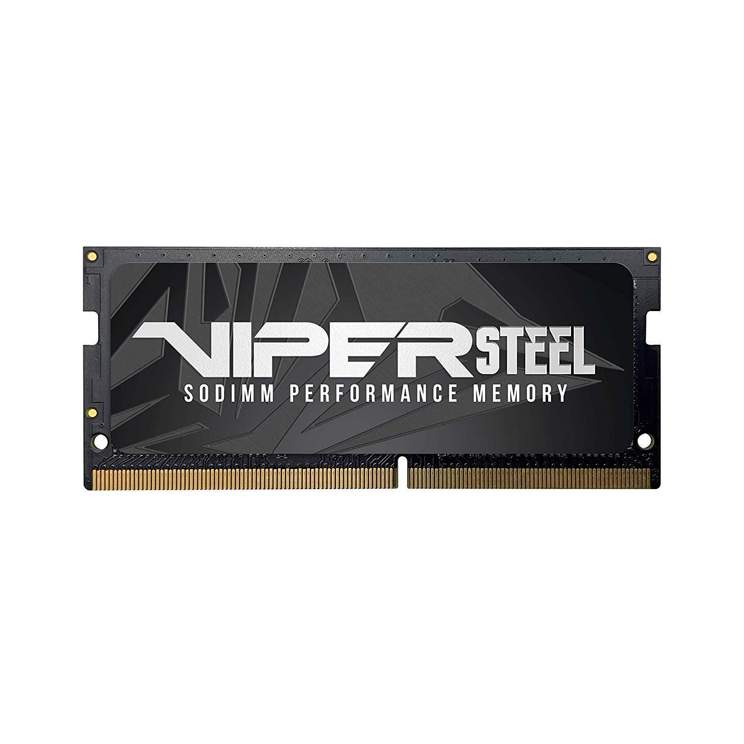 Memory RAM Patriot Memory Viper Steels PVS416G266C8S (DDR4 SO-DIMM; 1 x 16 GB; 2666 MHz; 18) operatīvā atmiņa