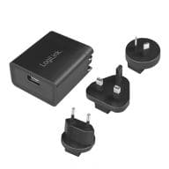 LogiLink USB Steckdosenadapter 1port,10.5W, 3Stecker,schw. Baterija