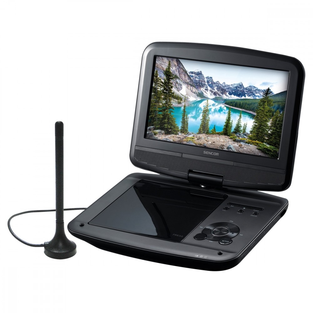 Portable TV 9 SPV 7926T with DVD, DVB-T MPEG4 tuner LED Televizors