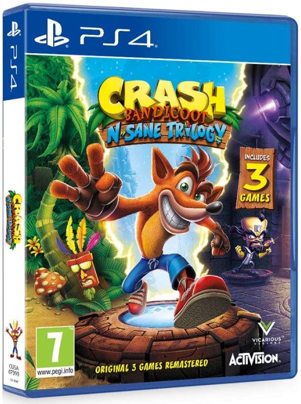 Game PS4 Crash Bandicoot N. Sane Trilogy