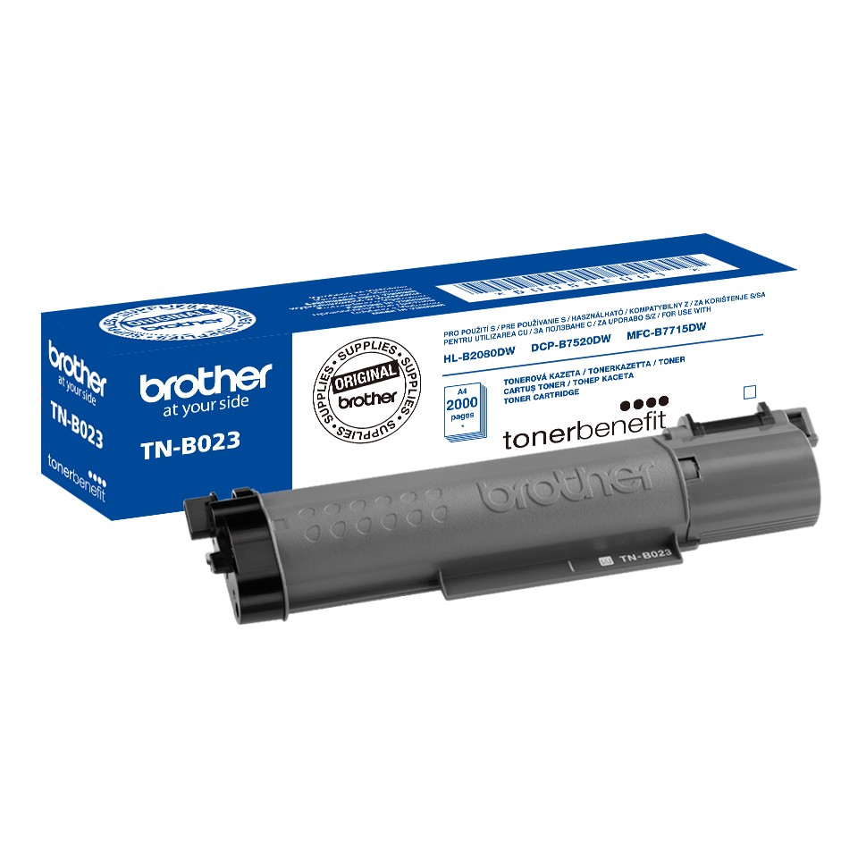 Brother TN-B023 toner cartridge 1 pc(s) Original Black 4977766779654 toneris