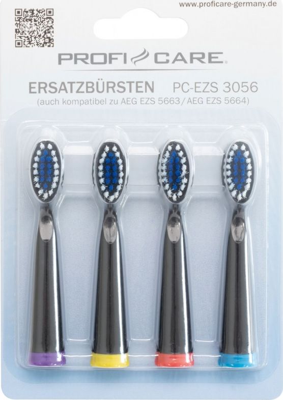 ProfiCare head for the sonic toothbrush PC-EZS 3056 4 pcs. mutes higiēnai