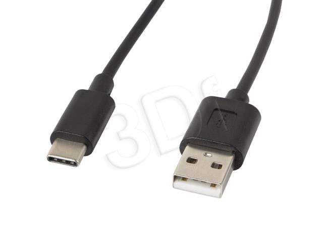 Lanberg CA-USBO-10CC-0018-BK USB cable 1.8 m 2.0 USB A USB C Black USB kabelis