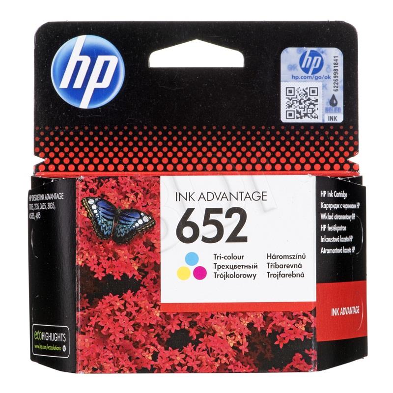 HP 652 Ink Cartridge Tri-color kārtridžs