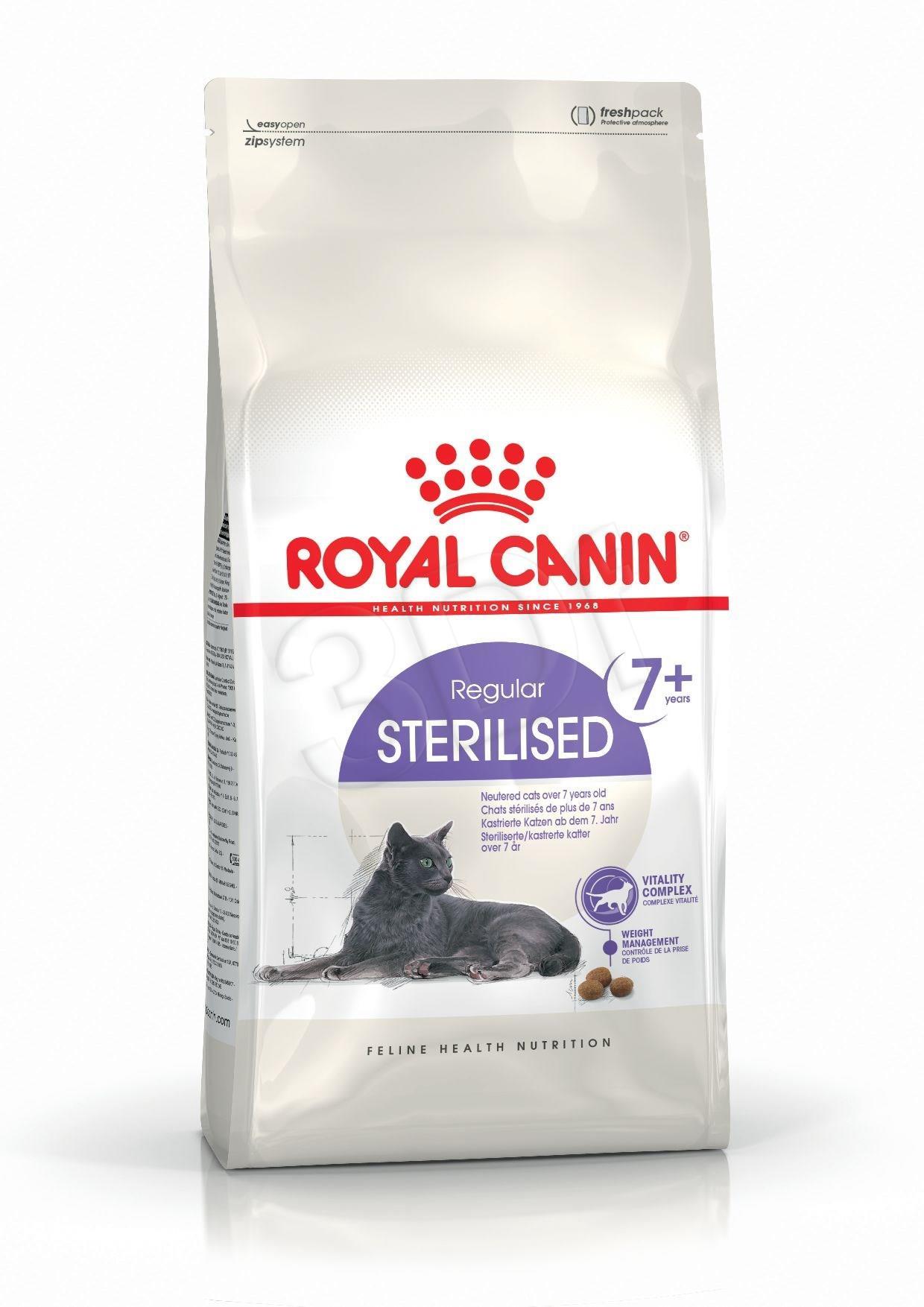 Royal Canin Sterilised 7+ 10 kg kaķu barība