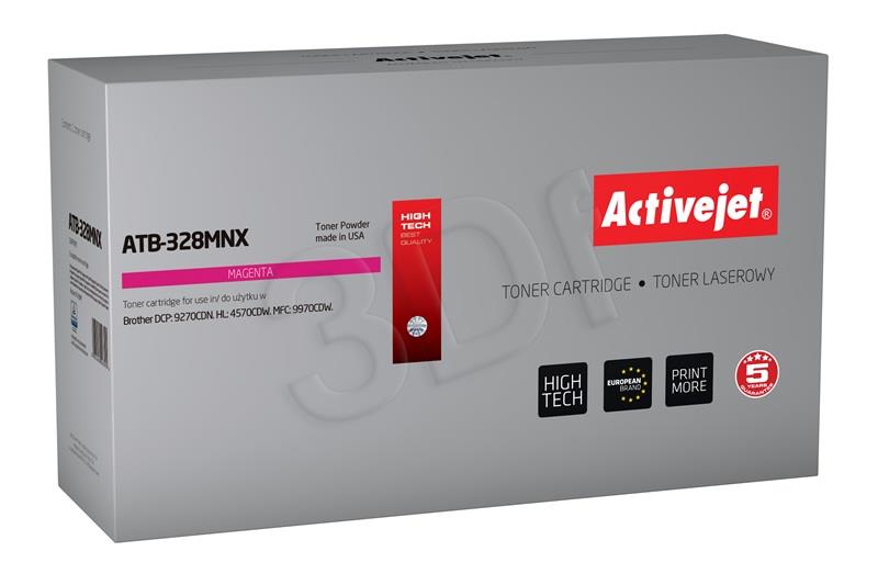 Toner Activejet ATB-328MNX (do drukarki Brother, zamiennik TN-328Y supreme 6000str. magenta)