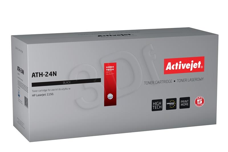 Toner Activejet ATH-24N (for printer Hewlett Packard  compatible replacement Q2624A supreme 3000pages black) kārtridžs