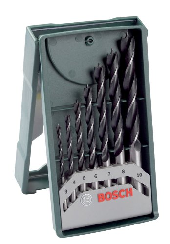 Bosch Mini X-Line Drills for drewna - set 7 pieces