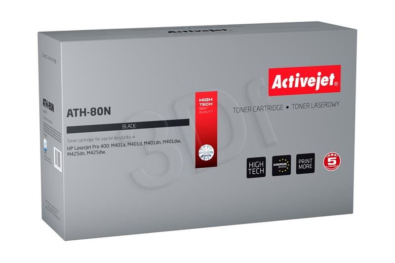 Toner Activejet ATH-80N (for printer Hewlett Packard  compatible replacement CF280A supreme 3500pages black)