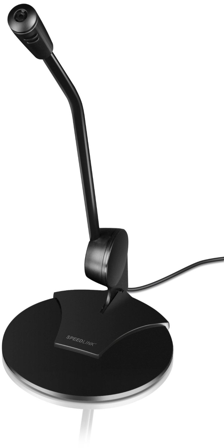 Speedlink PURE Desktop Voice Micro. black austiņas