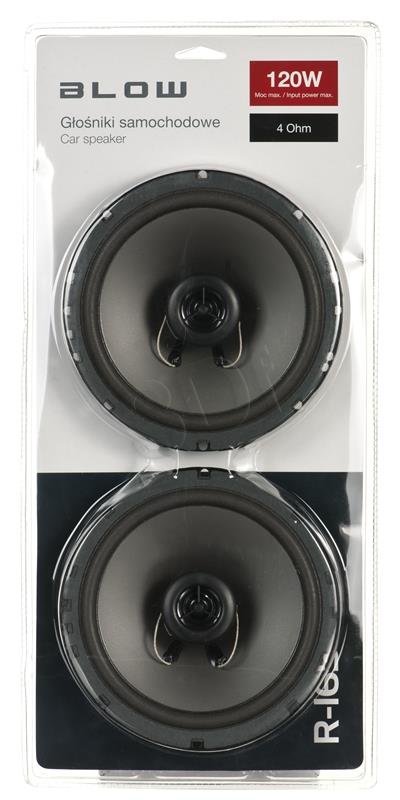 Car Speaker BLOW R-165 2way x2 adapteris