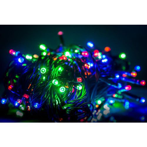 iLike LED Christmas Lights RS-111 7m. 100LED Multi Colour Ziemassvētku lampiņas