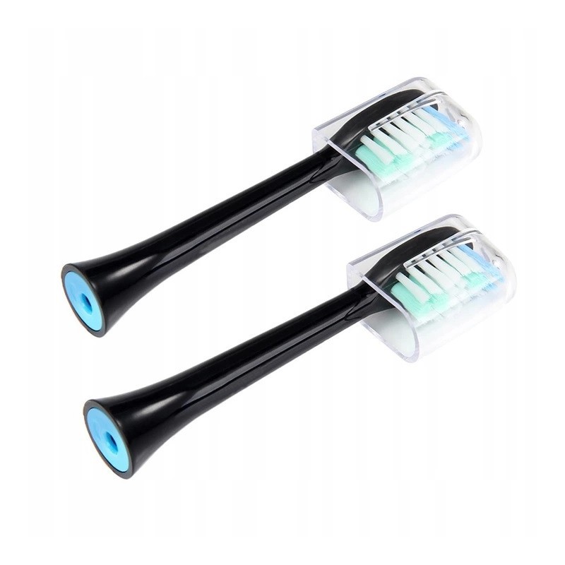 Oromed tip for Oro-Sonic sonic toothbrush black 2pcs. mutes higiēnai