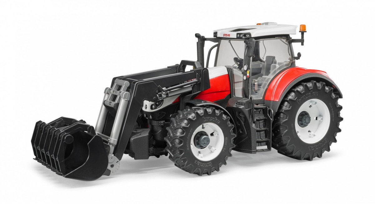 Tractor Steyr 6300 Terrus CVT With front loader Rotaļu auto un modeļi