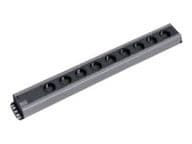 Bachmann 90 craftsman strip, 9-way socket strip (black/grey, 2 meters) UPS aksesuāri