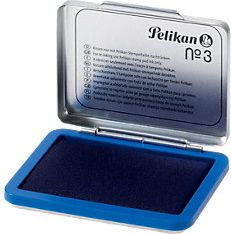 Pelikan Stempelkissen 5 x 7 cm Blau Metallic-Gehause portatīvo datoru soma, apvalks
