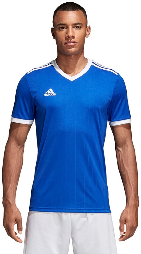 Adidas Koszulka pilkarska tabela 18 JSY niebieska r. 164 cm (CE8936) CE8936 (4059322886874)