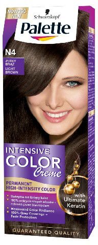 Palette Intensive Color Creme Krem koloryzujacy nr N4-jasny braz 1op. - 68159539 68159539 (3838824159539)