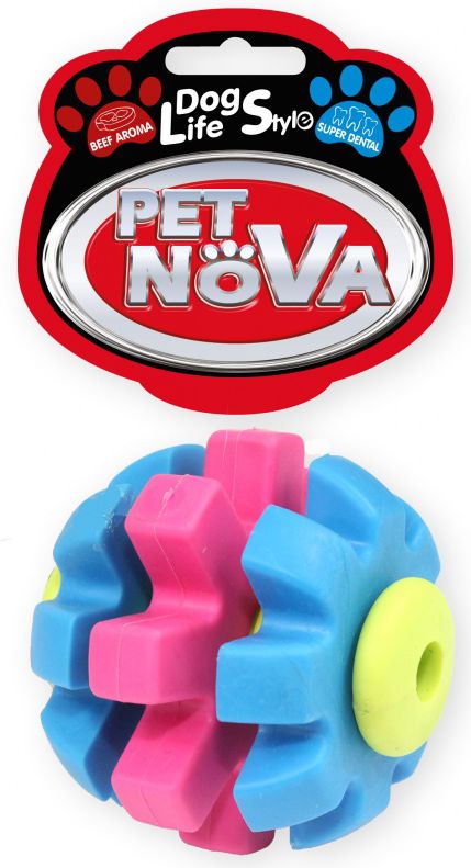 Pet Nova TPR Superdentball 7cm VAT009597 (5904378732059) aksesuārs suņiem