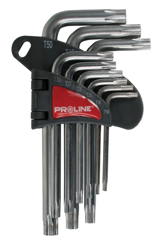 Pro-Line Zestaw kluczy trzpieniowych torx typ L T10-T50 9szt. (48339) 48339 (5903755483393)