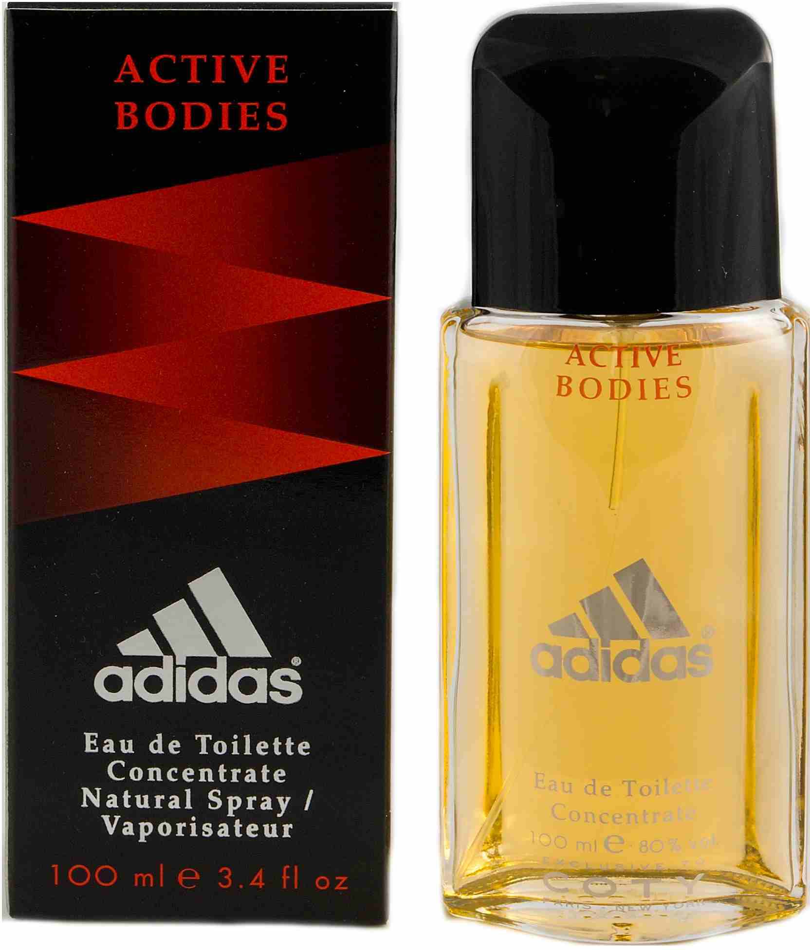 Adidas Active Bodies EDT 100 ml Vīriešu Smaržas