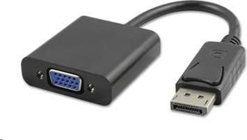 Adapter AV PremiumCord DisplayPort - D-Sub (VGA) czarny kportad05 (8592220010577)