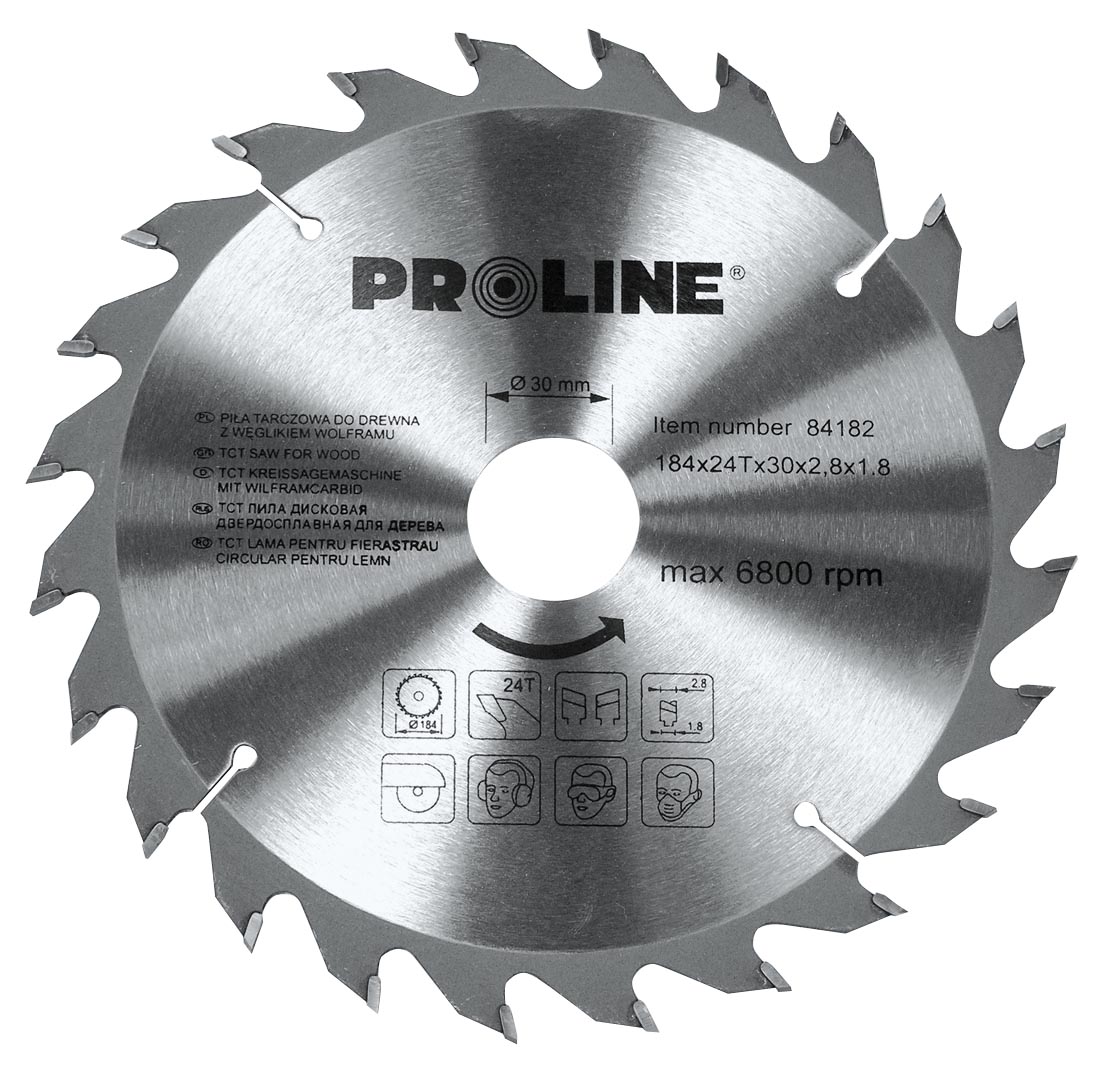 Pro-Line Pila tarczowa do drewna 160x20mm 36z. - 84164 84164 (5903755841643) Elektriskais zāģis