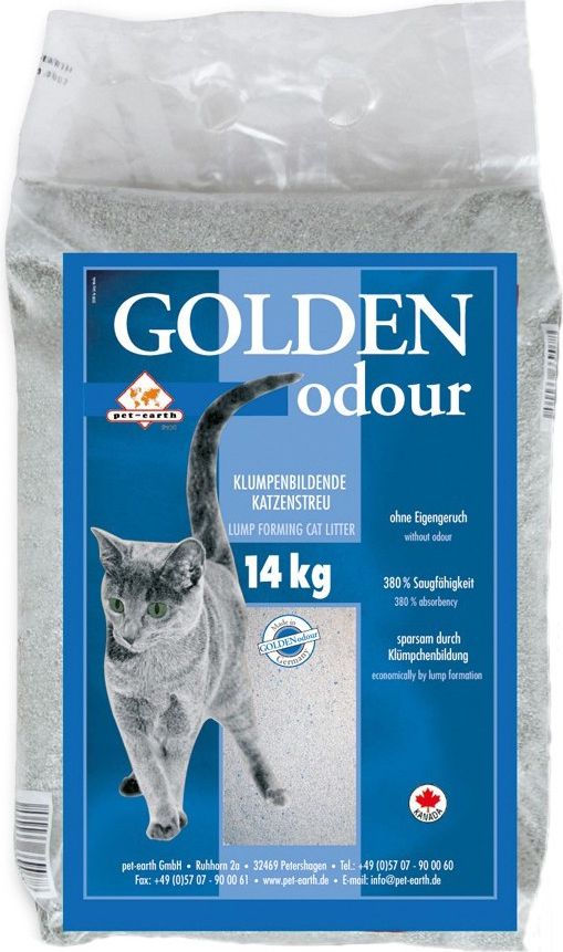 Cat litter Pet Earth Golden Gray Odor Natural piederumi kaķiem