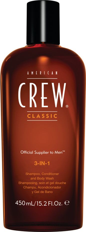 American Crew AMERICAN CREW_3in1 Shampoo Conditioner And Body Wash szmpon odzywka i zel do kapieli 250ml 669316058220 (0669316058220) Matu šampūns