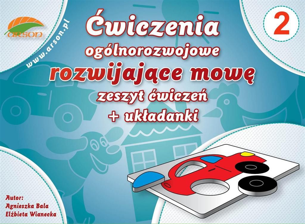 Cwiczenia ogoln. rozwijajace mowe z.2 + ukladanki 188226 (9788361022374) galda spēle