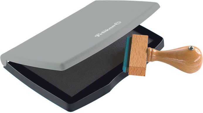 Pelikan Stempelkissen 7 x 11 cm black Kunststoff-Gehause portatīvo datoru soma, apvalks